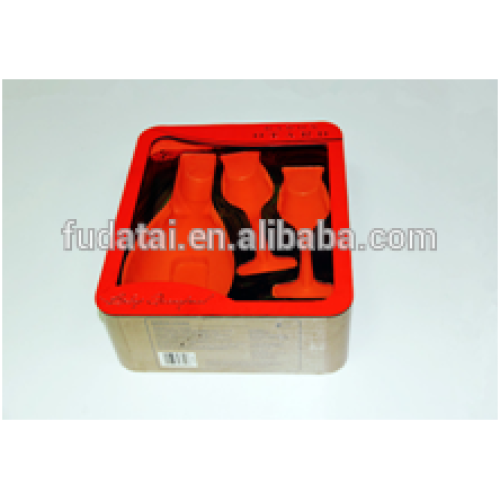 FDT custom logo printed luxury brand top quality wine box